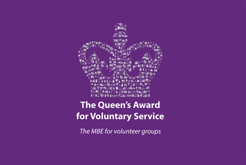 Queen’s Award for Voluntary Service.